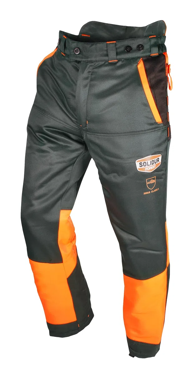 OZAKI – Pantalón Bucheron anticorte – Pantalón Solidur multibolsillos – Talla 46/48 L