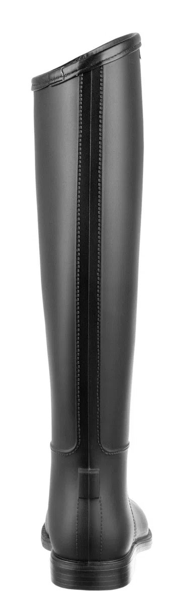 USG Happy Boot Starter Botas de equitación negro mate 100% impermeables EU 33, 42 hombres, unisex, para adultos, clásicas, planas, impermeables, para equitación, festividad, naturaleza