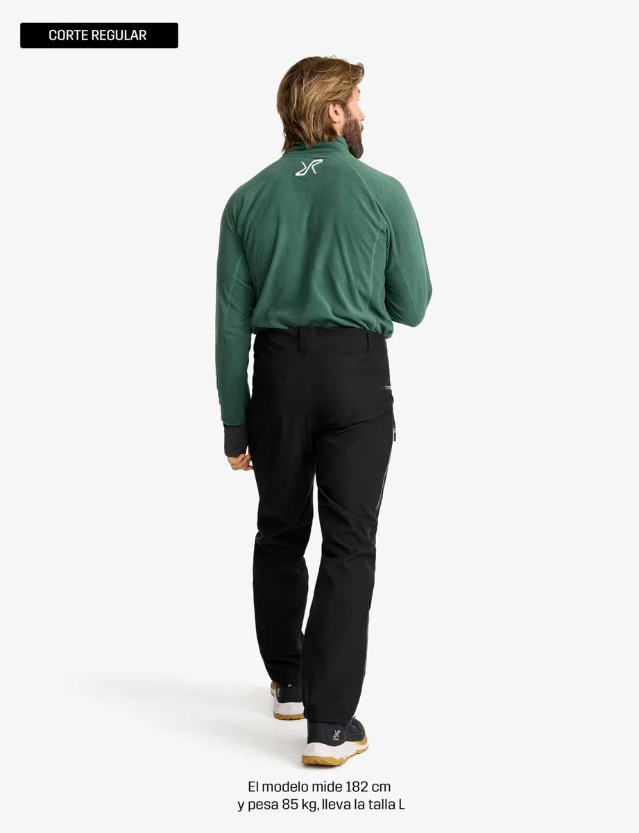 RevolutionRace Silence Proshell Pants para Hombre, Pantalones Impermeables, Senderismo
