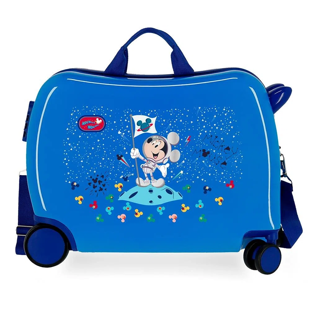 Disney Mickey On The Moon Maleta Infantil, 50x38x20 cms