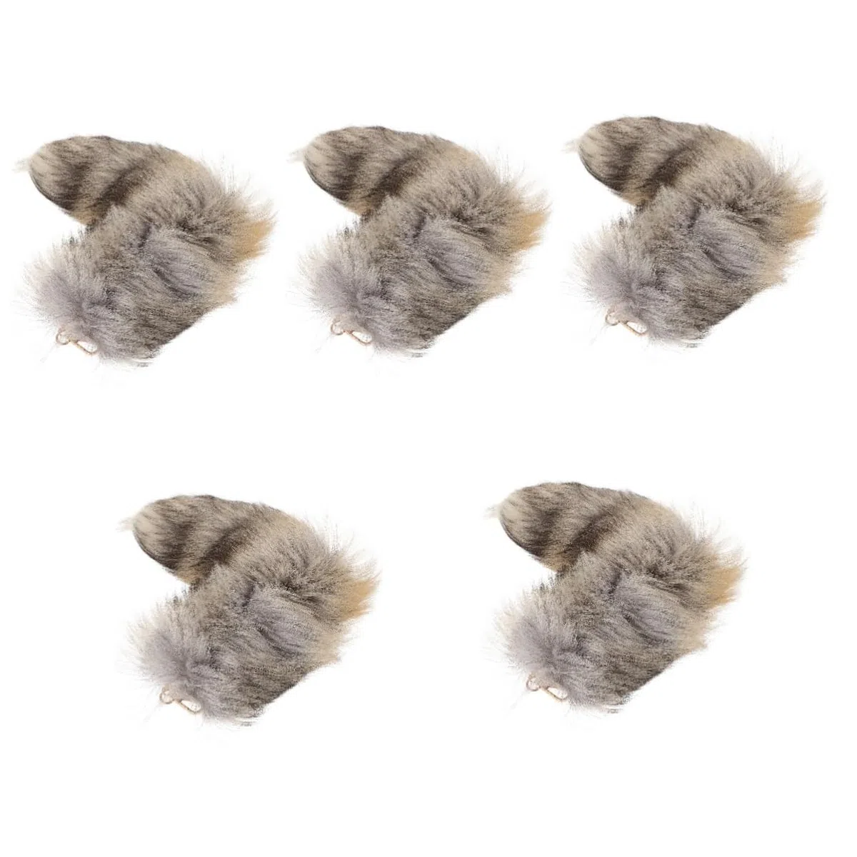 SOIMISS 5piezas Llaveros De De Animal De Peluche Colgante Decorativo Ligero y Práctico Accesorio Encantador Para Llaves y Bolsos Para y Uso Diario