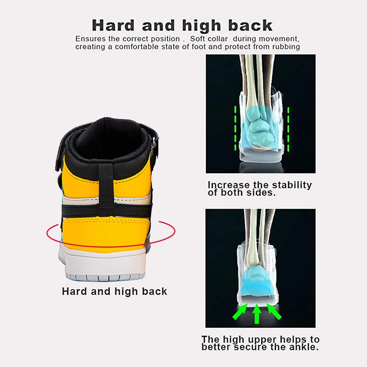 Zapatos ortopédicos para niños y niños pequeños,Zapatillas de Apoyo para el Arco y el Tobillo para niños,Ideales para Corregir y prevenir los pies Planos y los pies Varus/Valgus