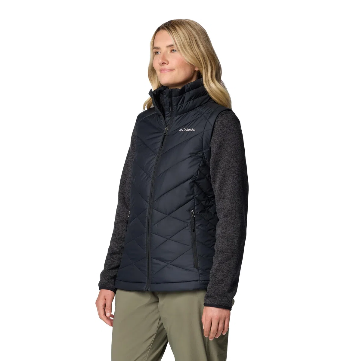 Columbia Heavenly Vest, Chaleco Acolchado para Mujer