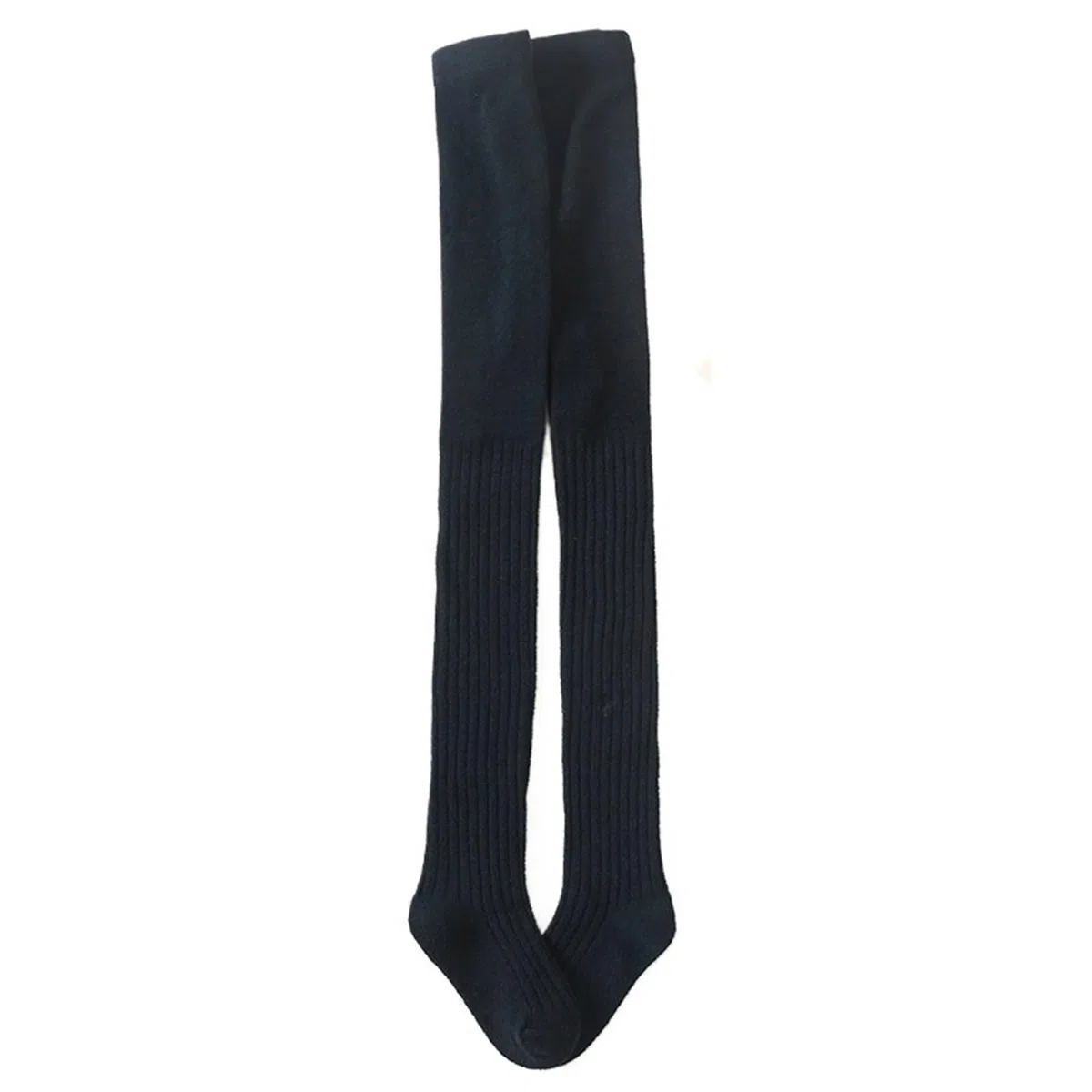 Medias de invierno cálidas de forro polar coral for niña, medias suaves y cómodas for niños de 1 a 7 años(Black,12 to 24 M)