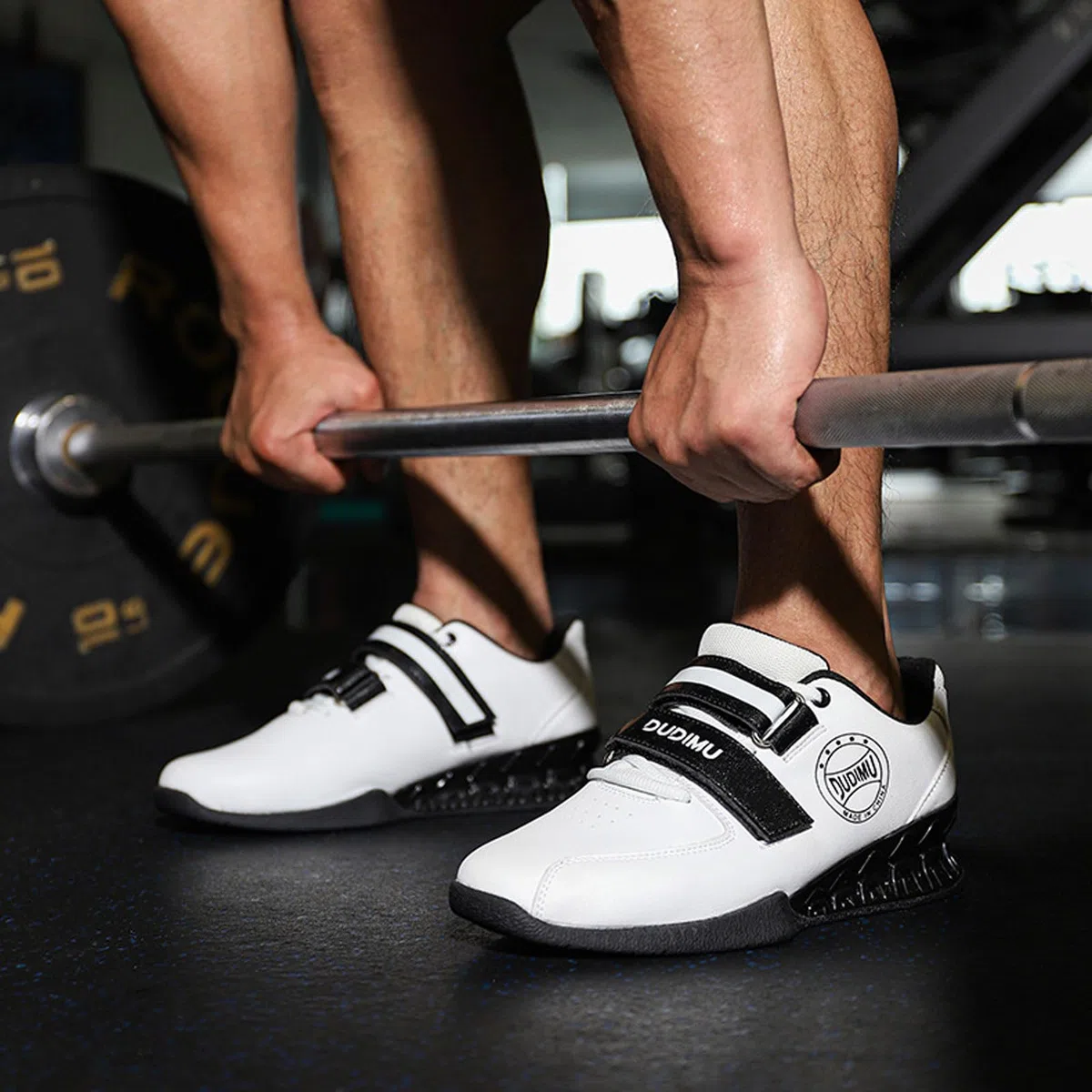 Zapatos de Levantamiento de Pesas para Hombres y Mujeres,Zapatos De Sentadillas para Gimnasio,Zapatos De Fitness Deadlift,Ligeros,Cómodas,para Sentadillas,Levantamiento de Pesas