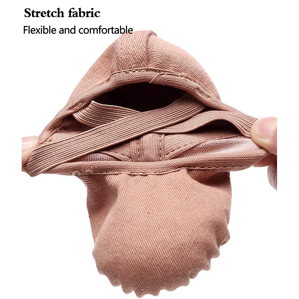 MNSSRN-MM Calzado con Suela elástica Suave de Baile, de Encaje Libre Calzado cómodo características Antideslizantes de Gimnasia de los niños Zapatillas de Ballet Zapatos de Baile,Negro,39