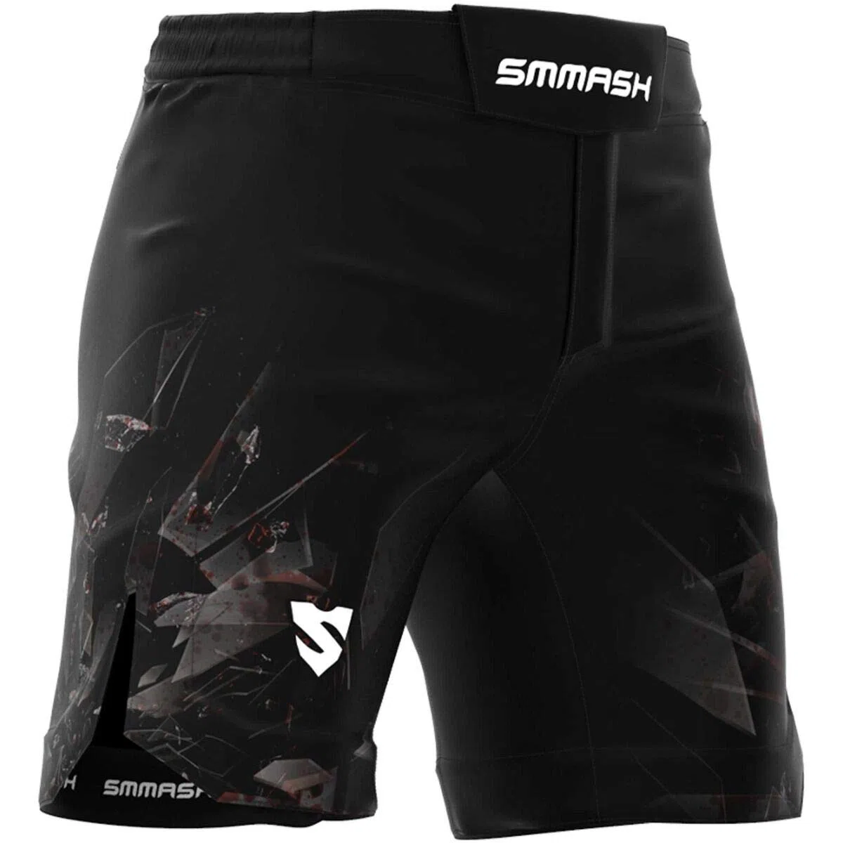 SMMASH Pantalones Cortos Hombre para Artes Marciales Kickboxing Boxeo Muay Thai Deportivos De Combate Choker
