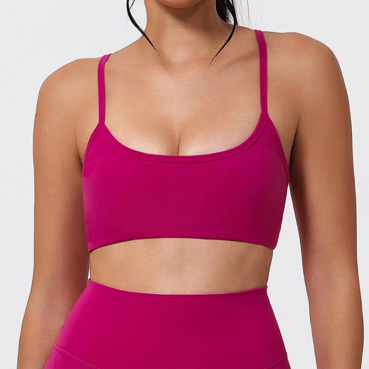 CHENSHI Sujetador Deportivo Mujer De Verano Mujeres Gimnasio Ropa Interior Anti-Shock Back Support Fitness Top Running Respirable Secado Rápido-s-Blue-XL