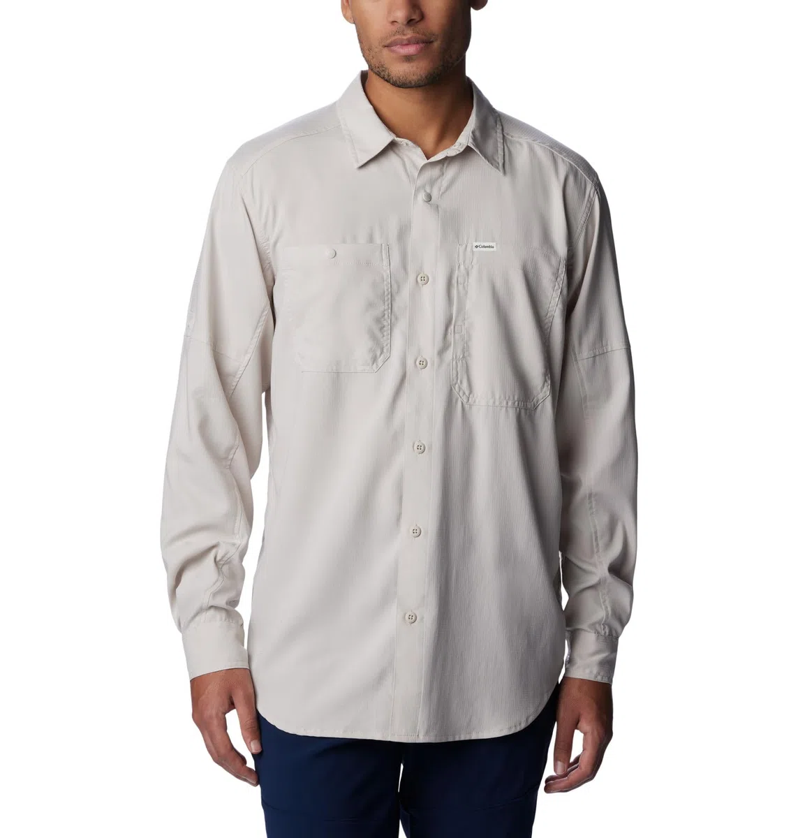 Columbia Silver Ridge Utility Lite - Camiseta de Manga Larga Camisa de Senderismo. Hombre