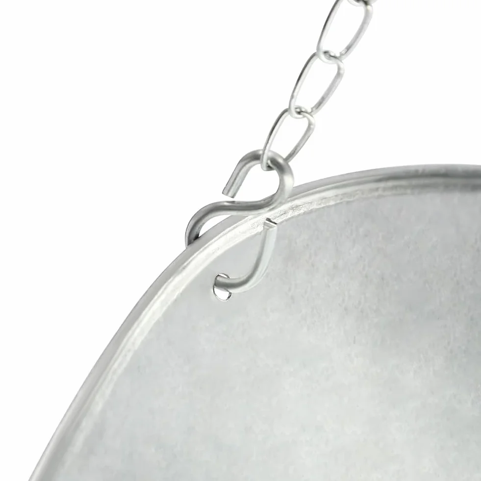 10-20kg Balanza Mecánica Colgante De Doble Cara con Cadena Y Bandeja para Cucharones Balanza De Peso con Muelle para Granja, Cocina Alimentos Y Productos AgrícolasSilver,10kg