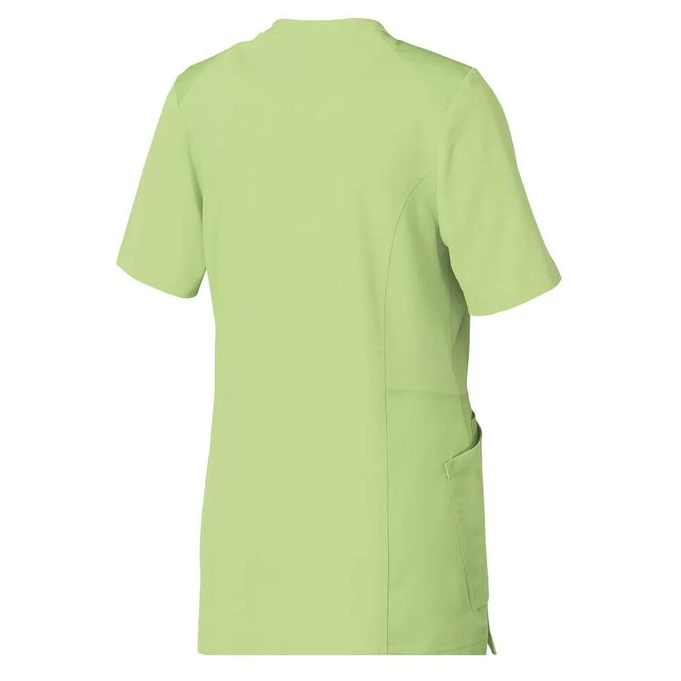 BP Komfort 1750 435 - Bata de trabajo para mujer, varios modelos, color verde claro y blanco