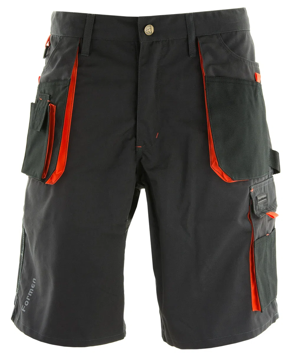 REIS | Pantalones Cortos De Trabajo | Pantalones De Jardín | 65% poliéster/35% algodón (270g/m²)