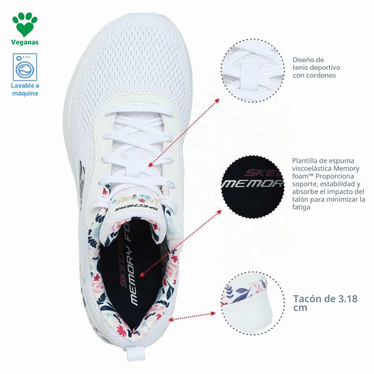 Skechers Skech-Air Dynamight Laid out ZapatillasMujer
