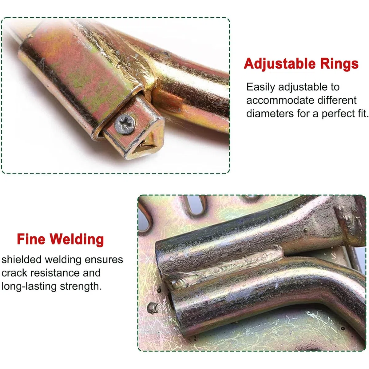 Zapatos de escalada ajustables con hebilla de pie de electricista, juego de picos portátiles para escalada de árboles para liniero