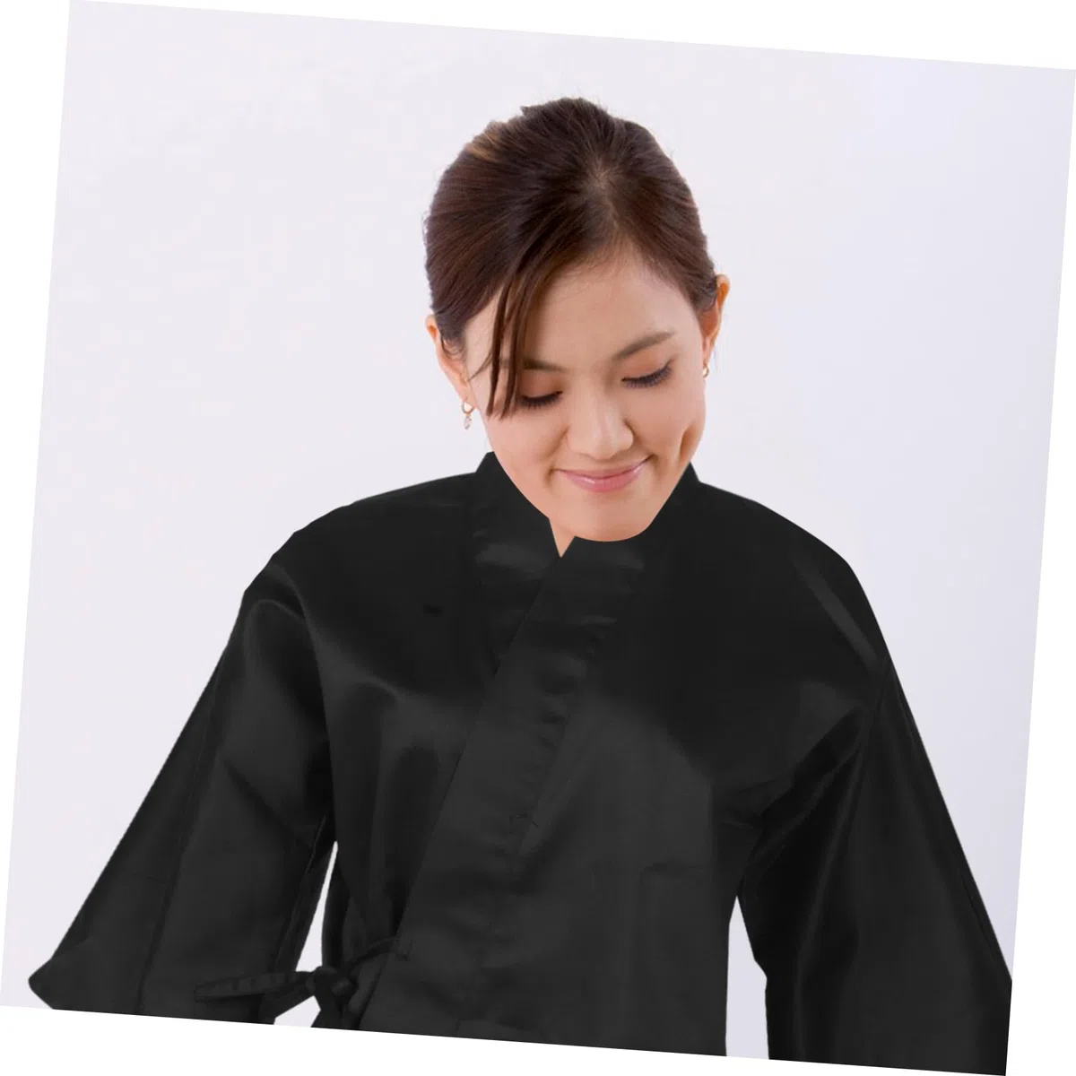 Baluue Ropa de Chef Japonesa Chaqueta Kimono para Sushi Bares Restaurantes de Cocina Material Refrescante