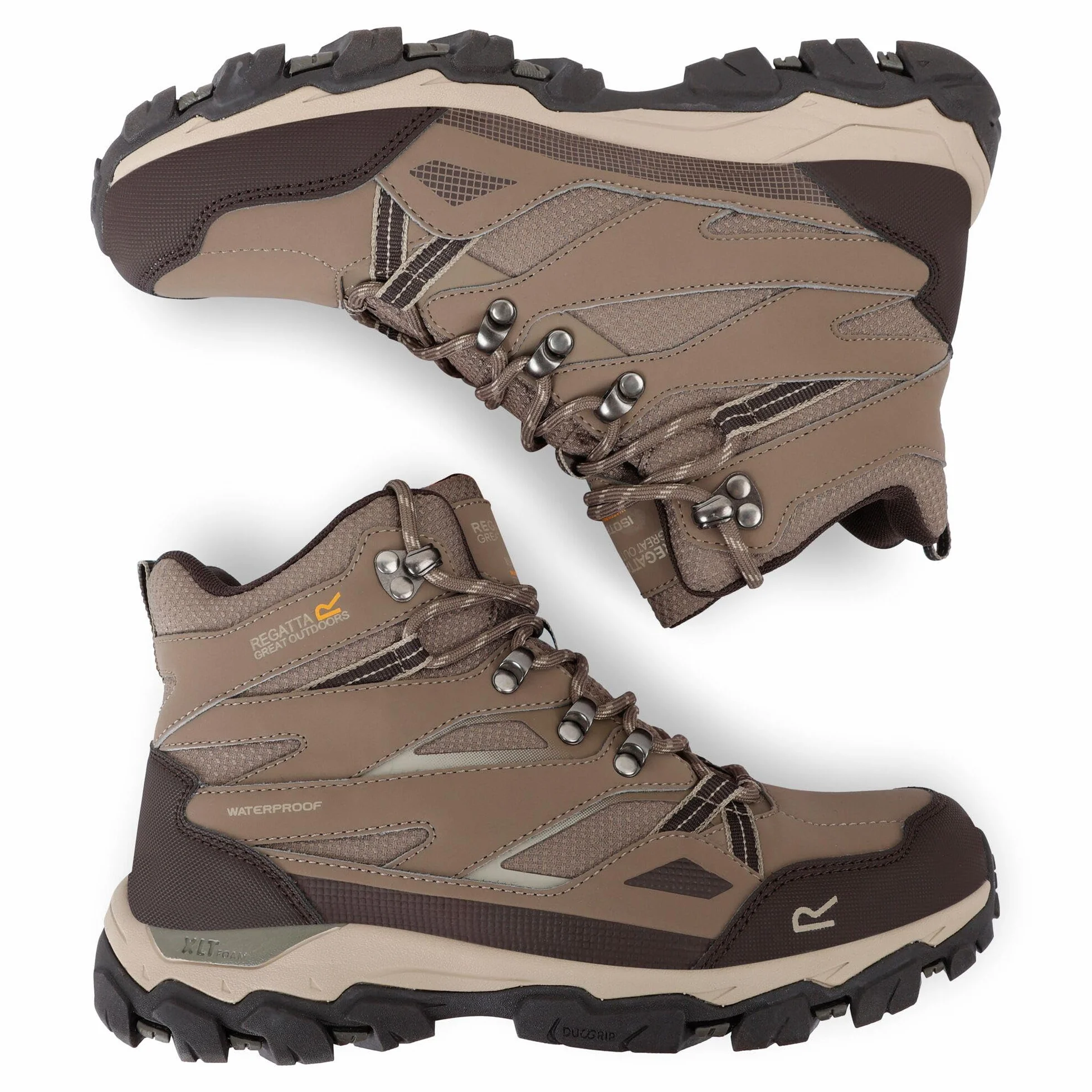 Regatta Holcombe III Regatta Women's Holcombe III zapatillas de senderismo agua resistente acolchado Durable Hiking FootwearMujer