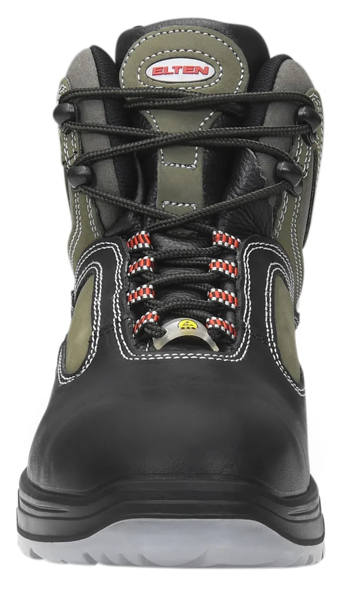 ELTEN Lex ESD S3S, Zapatos de Seguridad para Mujer y Hombre, Ligero, Puntera de Acero, Material Superior: Piel + Textil, Forro Interior: Textil (Transpirable), Talla 39
