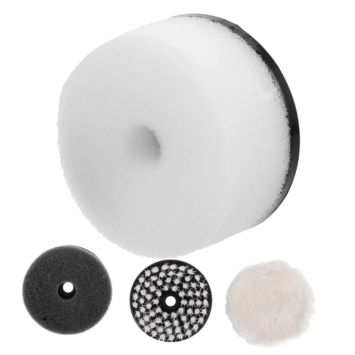 FRCOLOR 3 Series Cepillo De Pulido Juego De Cepillos para Quitar El Polvo Cuidado Limpieza para Aplicador Almohadillas De Pulido Limpiador Pulidores para Gamuza 4 Piezas x 3