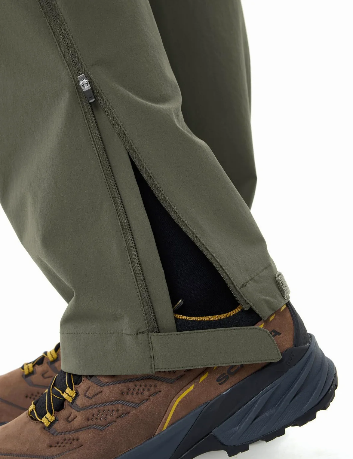 VAUDE Men's Farley Stretch T-Zip Pants III - Pantalón Hombre