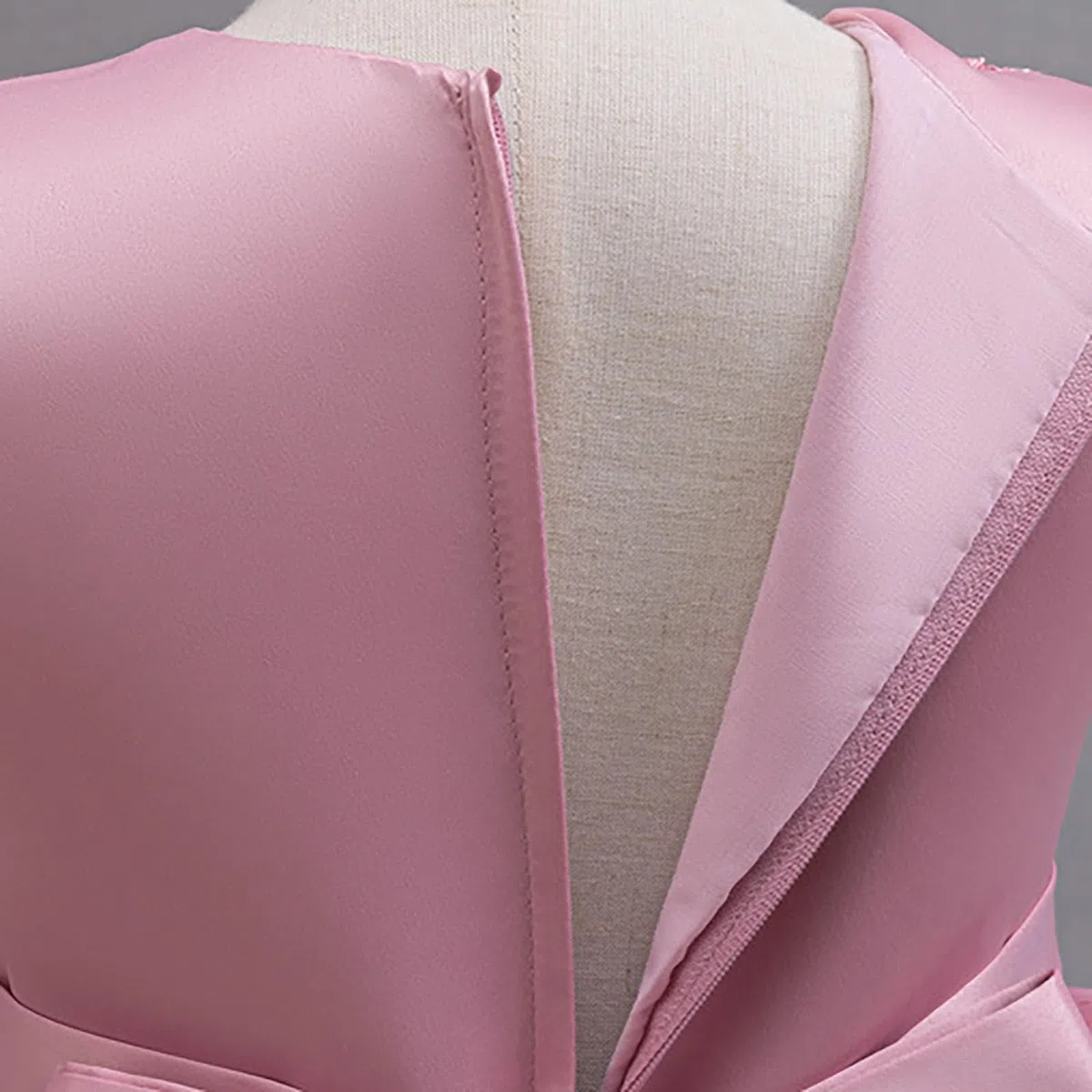 Generisch Vestido de fiesta para niña con lentejuelas y bordados, vestido de fiesta para niños