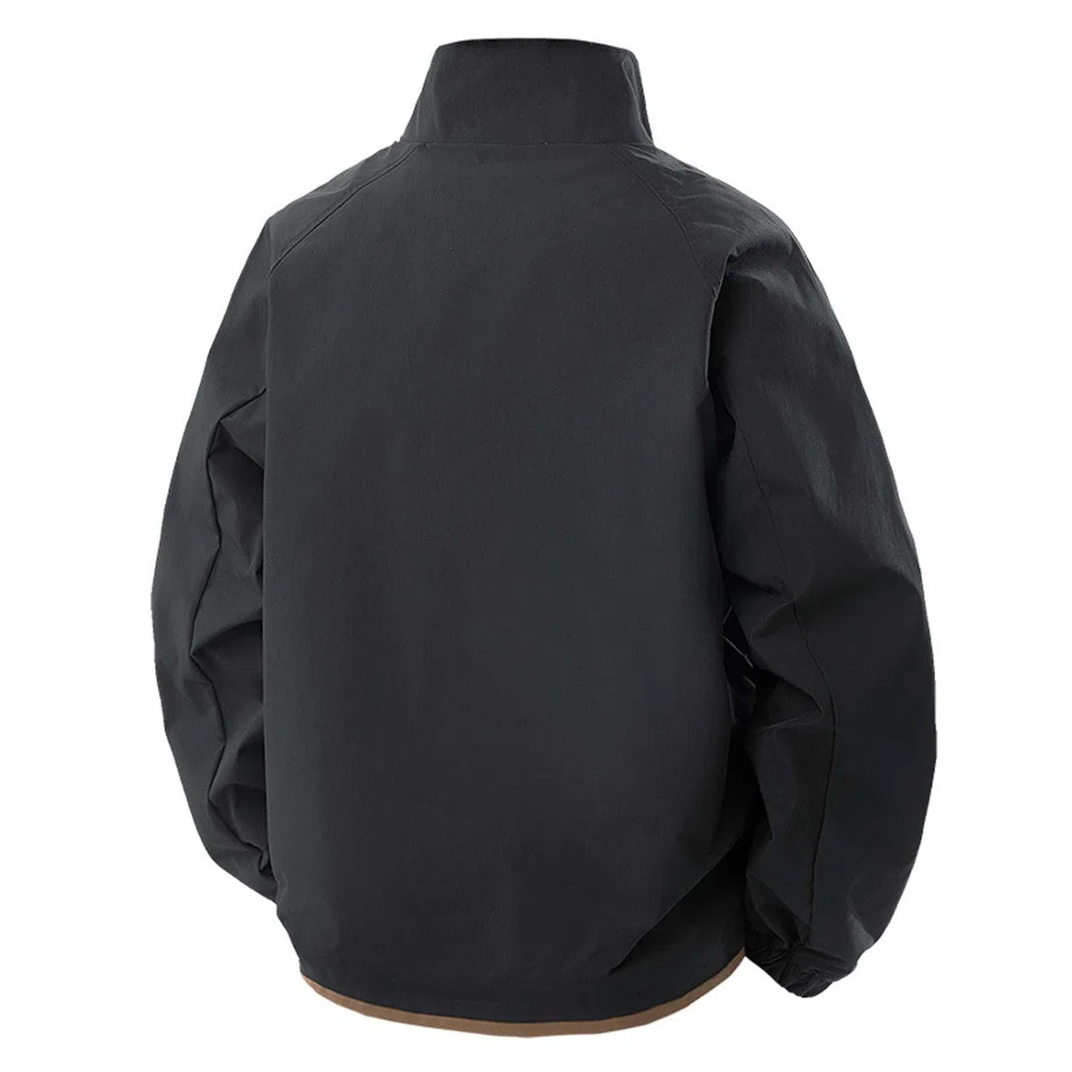 Chubasquero para bicicleta para hombre, ligero, delgado, para exteriores, corte estrecho, chaqueta de invierno, cremallera completa, chaqueta de senderismo, cuello alto, chaqueta deportiva