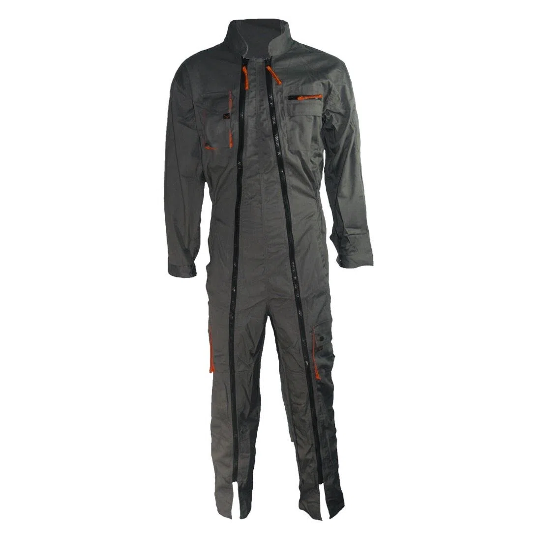 Delta plus vestuario laboral - Buzo 2 cremallera 65/35 poliester algodón gris xl