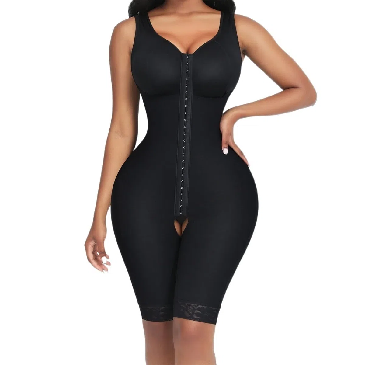 Fajas para Control de Barriga Faja Talla Grande Levantador de glúteos Body Shaper para Mujer (Color: A, tamaño: L) (AL) (BM)