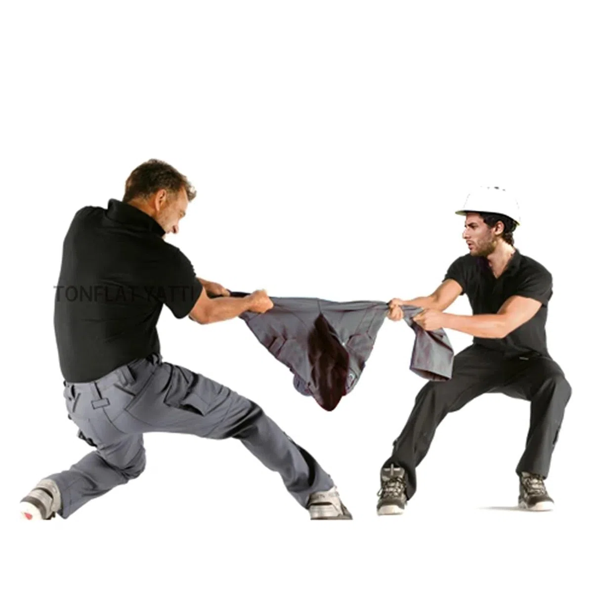 Pantalones de Trabajo Hombre Ropa de Trabajo Seguridad Reflectante Resistente al Desgaste for máquinas Taller