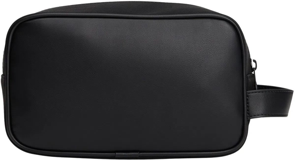 Tommy Hilfiger TH Foundation WASHBAG AM0AM13747 - Bolsa de Lavado para Hombre, Color Negro (Negro), Talla única