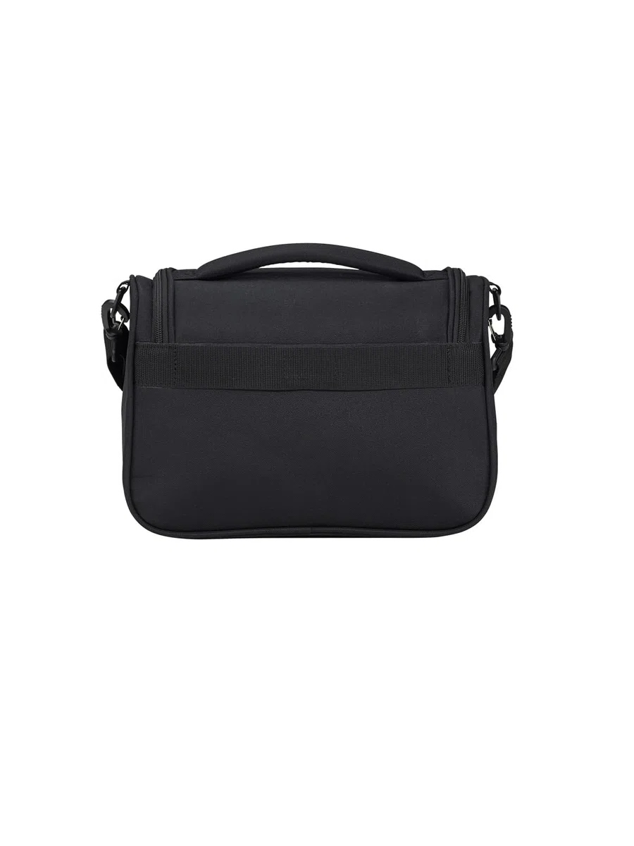 travelite Neceser para equipaje de mano, cuenco blando, serie CHIOS, estuche de belleza con organizador y función de enganche, 33 cm, 12 litros