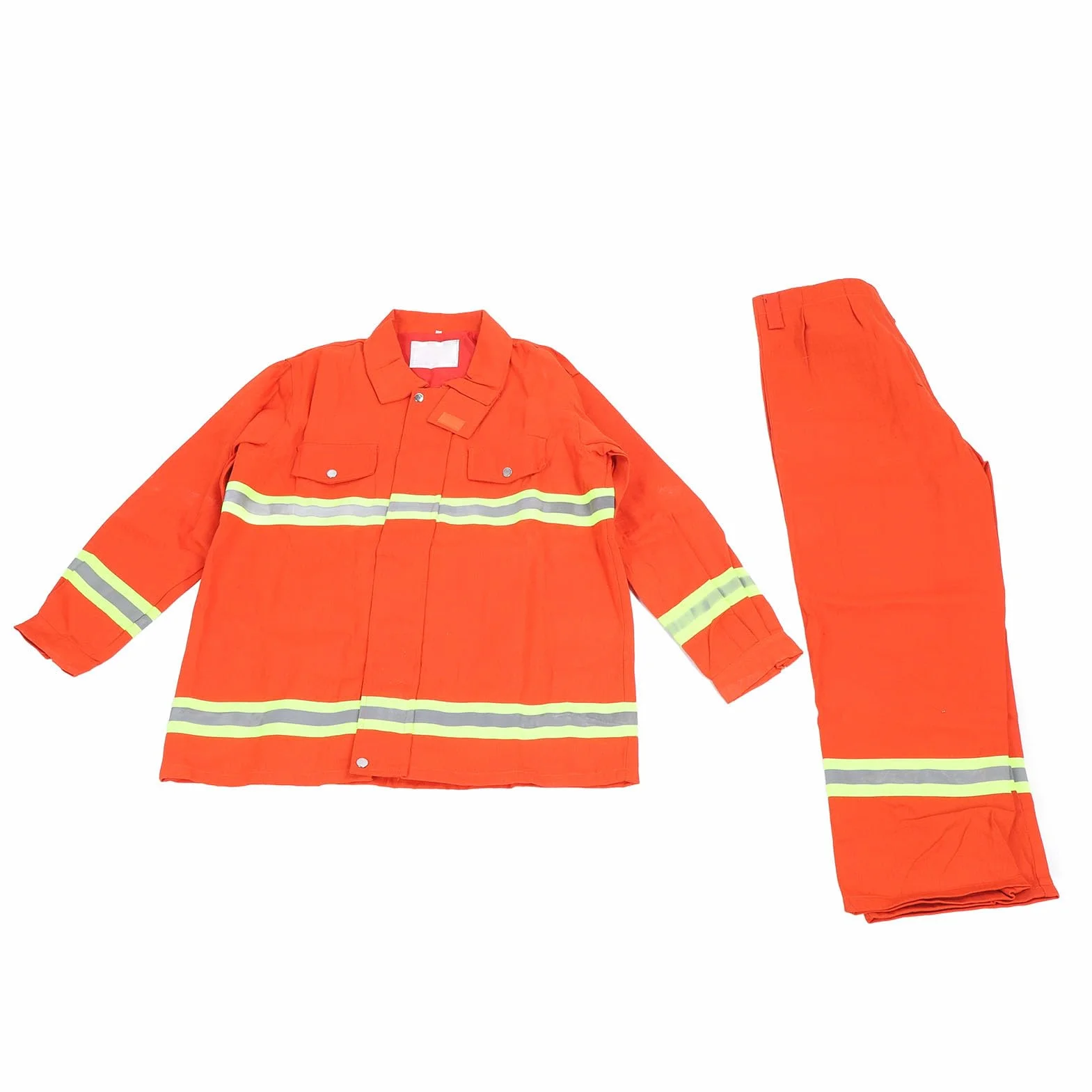 Dpofirs Mono Reflectante Ignífugo para Ropa de Trabajo de Seguridad contra Incendios, Protección Duradera para Entornos de Alto Riesgo, Opciones de Color de Material de Algodón Incluidas,