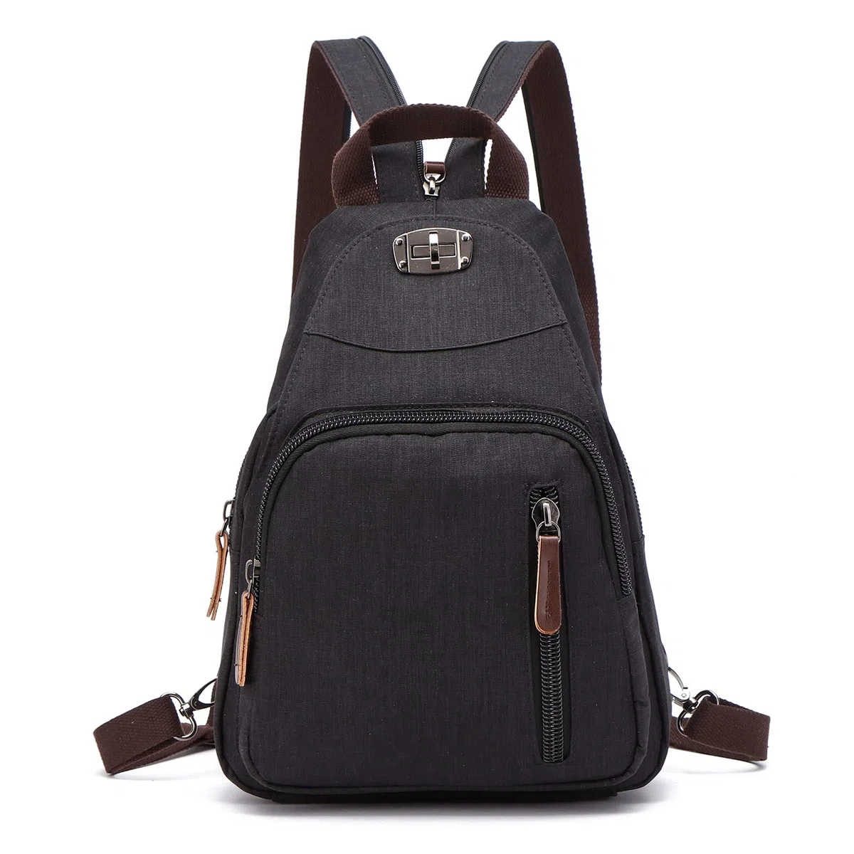 FANDARE Retro Bolsa de Pecho Pequeño Mochila Bolsos Cruzados Sling Crossbody Bag Bolsa de Hombro para Hombre Mujer Viaje Gimnasio Deportiva Ciclismo Daypacks Durable Poliéster