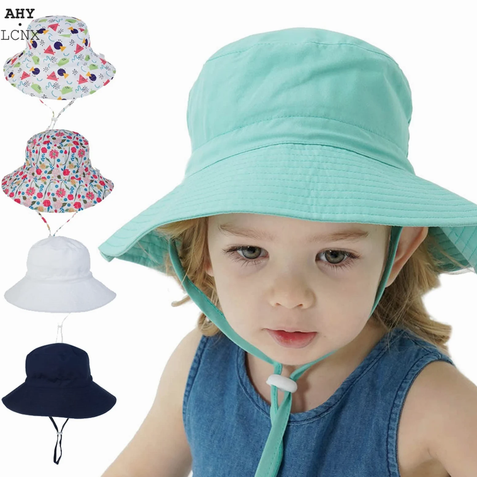 LNNSHX Sombrero de verano para niños, Sombrero para el sol para bebés de verano, gorra para niños, Panamá, unisex, playa, niñas, sombreros de cubo, gorras infantiles de dibujos animados, protección UV