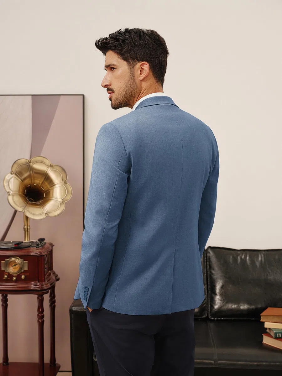 PJ PAUL JONES Blazers - Chaqueta deportiva informal con un botón para hombre