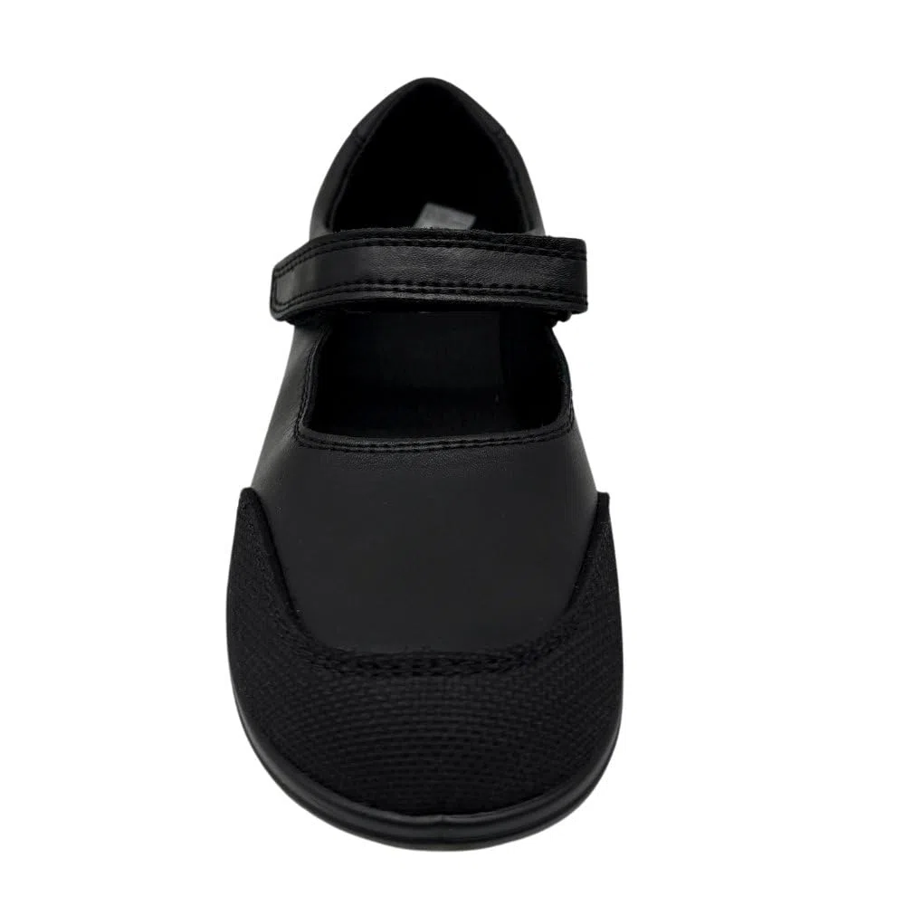 Zapatos Colegiales niña de Piel – Calzado Escolar Respetuoso y Lavable con Velcro o sin Cordones – Hechos a Mano en España – Náuticos y Merceditas cómodas para Diario