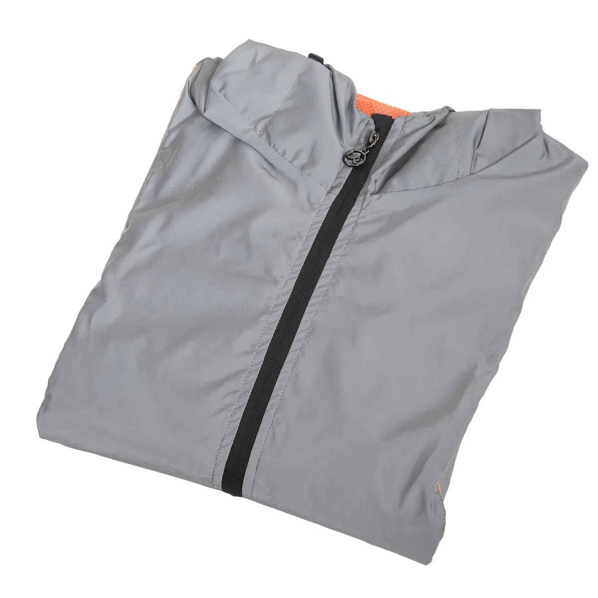 Alomejor Chaqueta de Ciclismo, Chaqueta Cortavientos de Poliéster con Rayas Reflectantes, Bolsillos con Cremallera, para Deportes Al Aire, Ciclismo, Correr, Senderismo (2XL)