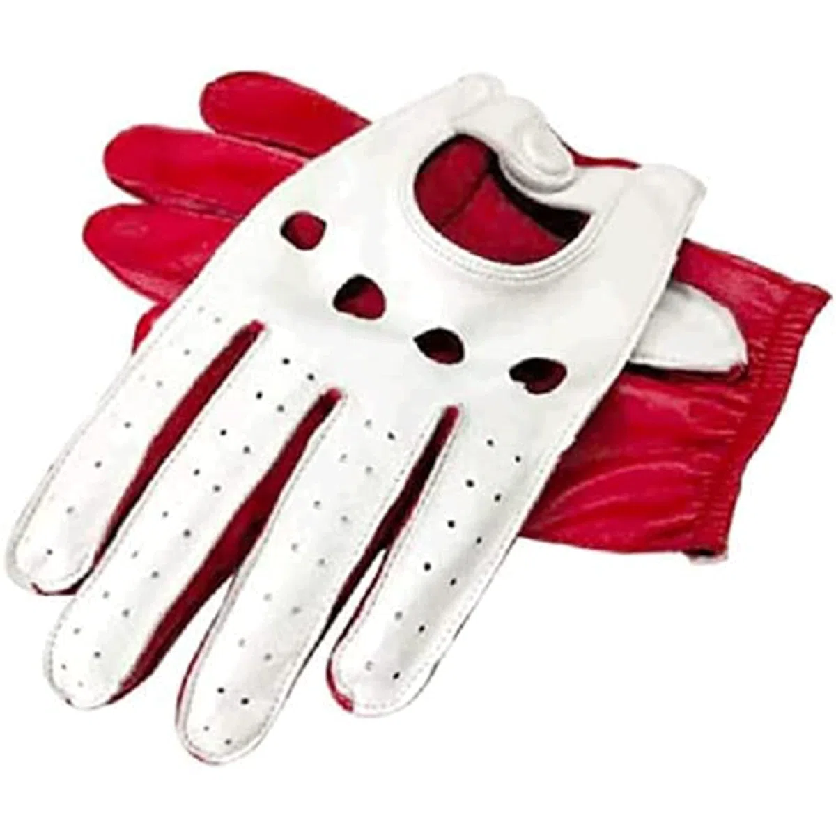 Guantes Ciclismo Guantes de Piel de Oveja, Mitones de Carreras de Bicicletas para Ciclismo al Aire Libre, Guantes de Dedo Completo Transpirables con Agujeros pequeños