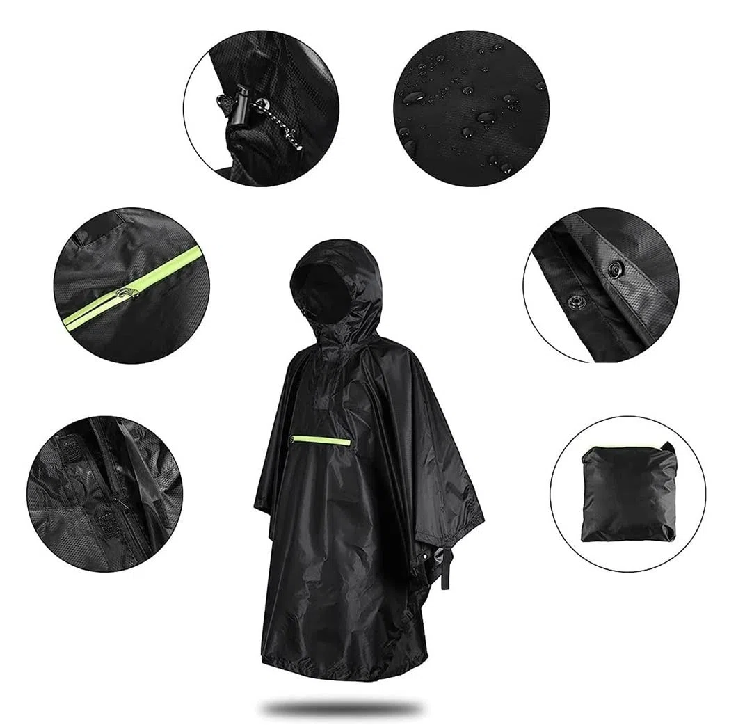 Chubasquero Chubasquero Chubasquero Impermeable Chubasquero De Hombre Chubasquero De Mujer Talla Única Toldo Poncho Chubasquero Ponchos De Lluvia Impermeables(A)