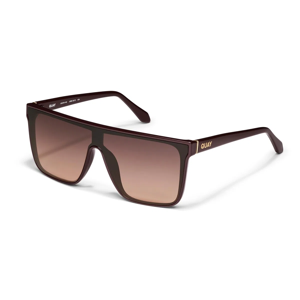 Quay - Gafas de sol para hombres y mujeres, lentes polarizadas Nightfall Remixed con protección UV, lentes de sol de gran tamaño