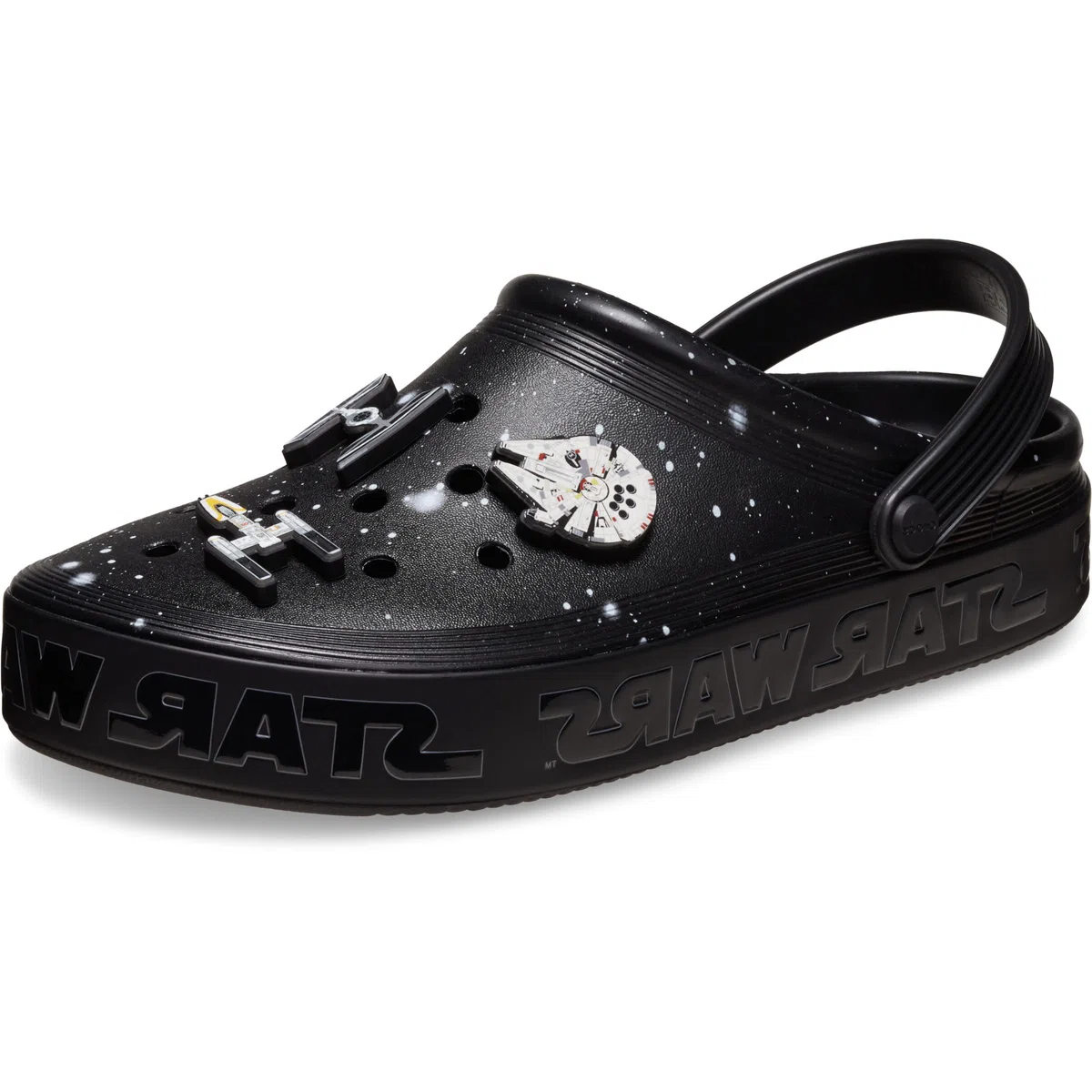Crocs Unisex-Adulto Star Wars Off Court ClogsStar Wars Off Court Clog Negro