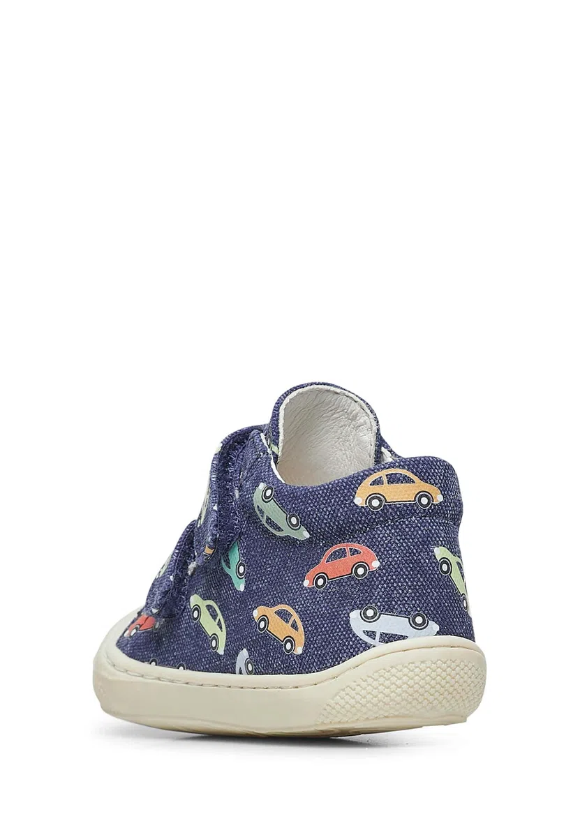 Naturino Cocoon VL-Zapatos de Tejido para Primeros Pasos con Coches