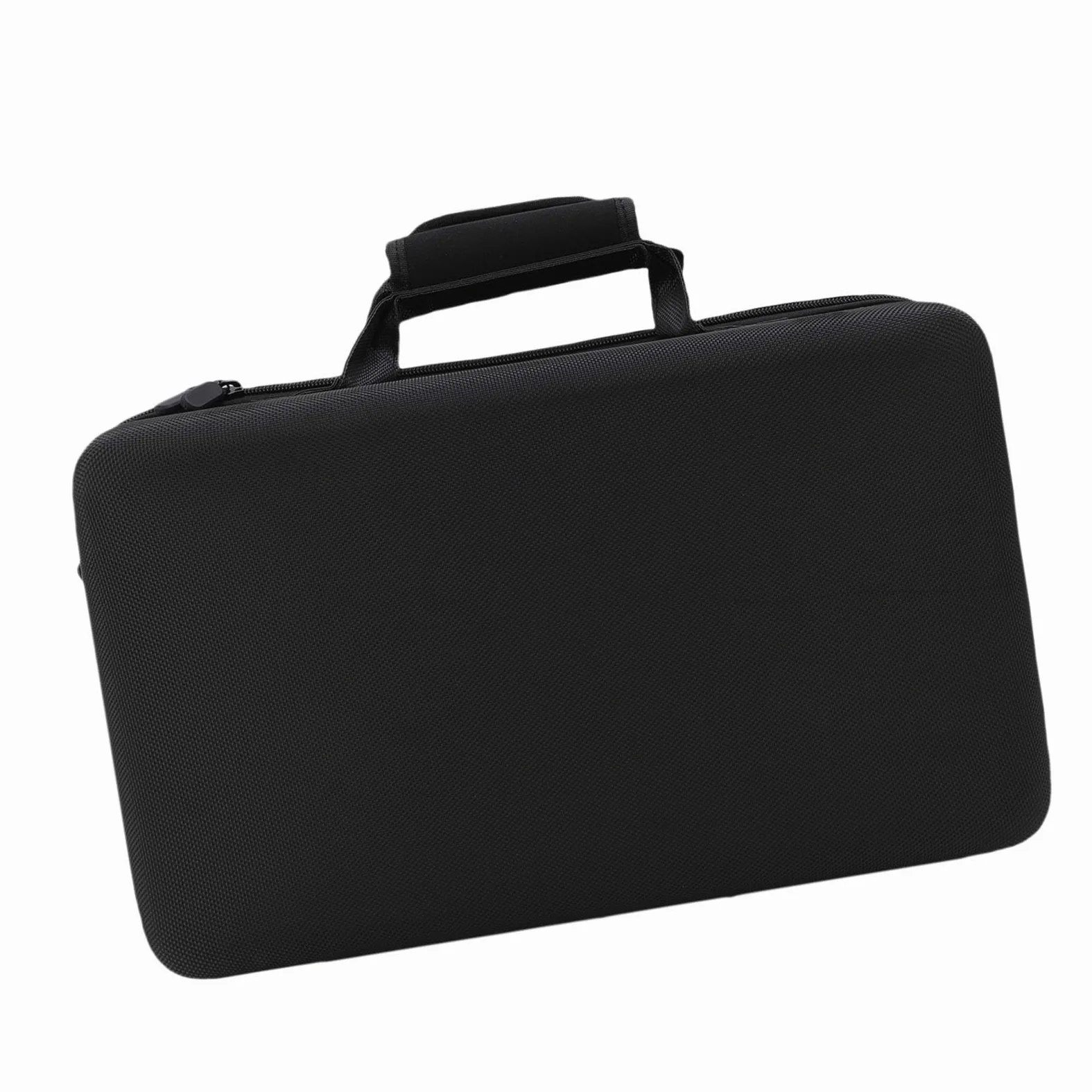 Slim Home Game Console Bolsa Protectora de Viaje Gran Capacidad Antideslizante para Controlador Base Vertical Interior/Exterior Nylon y EVA (Black)