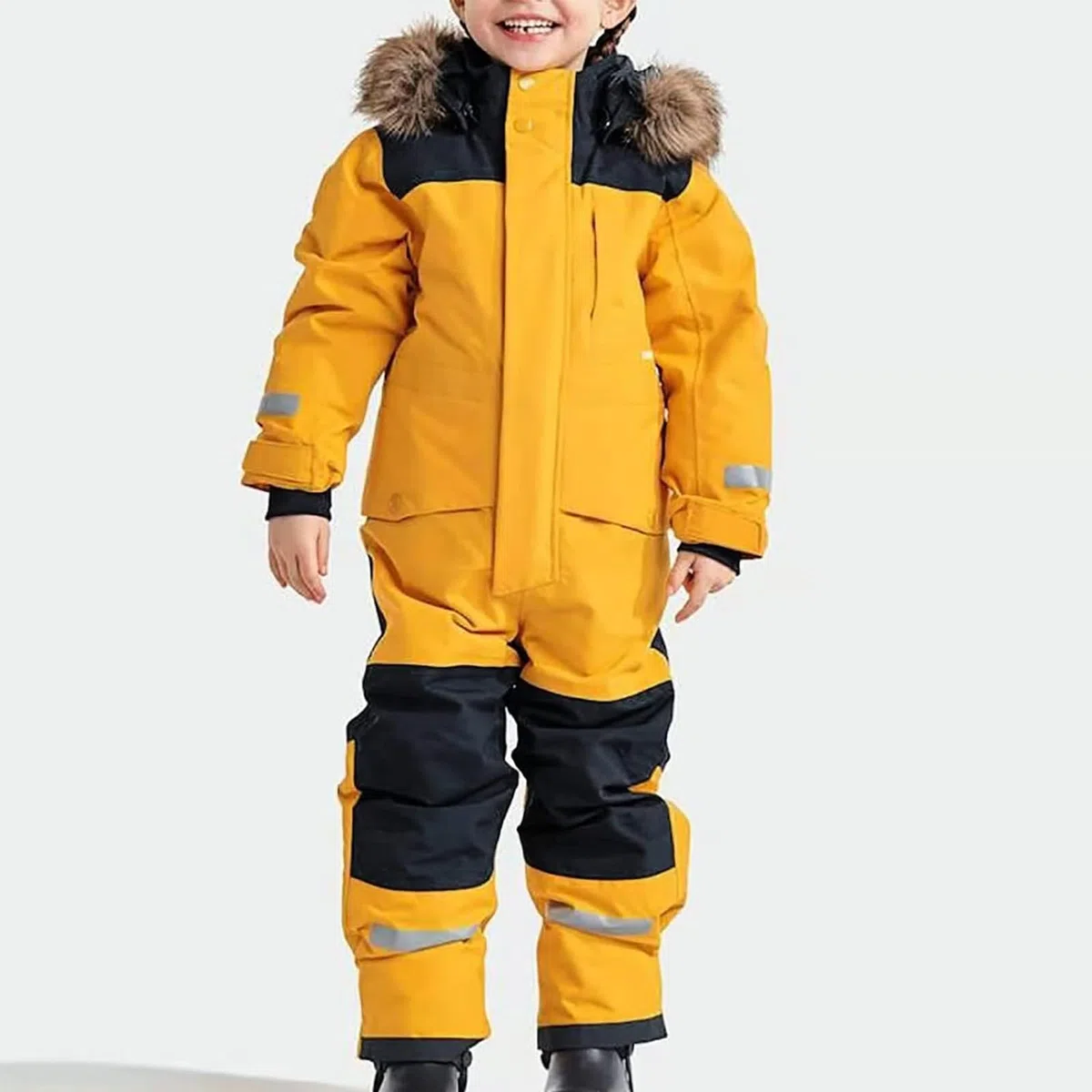 Mono de esquí unisex para niños, con capucha, traje de nieve, traje de esquí, mono de invierno, cálido, mono de nieve, resistente al agua, pantalones de esquí para niños, pantalones de esquí cálidos