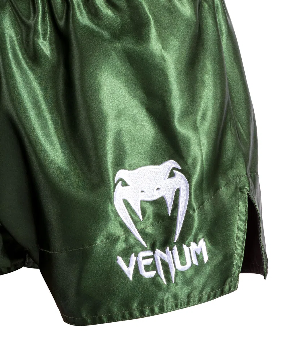 VENUM Classic Pantalones Cortos de Muay Thai - Pantalones Cortos Unisex Adulto