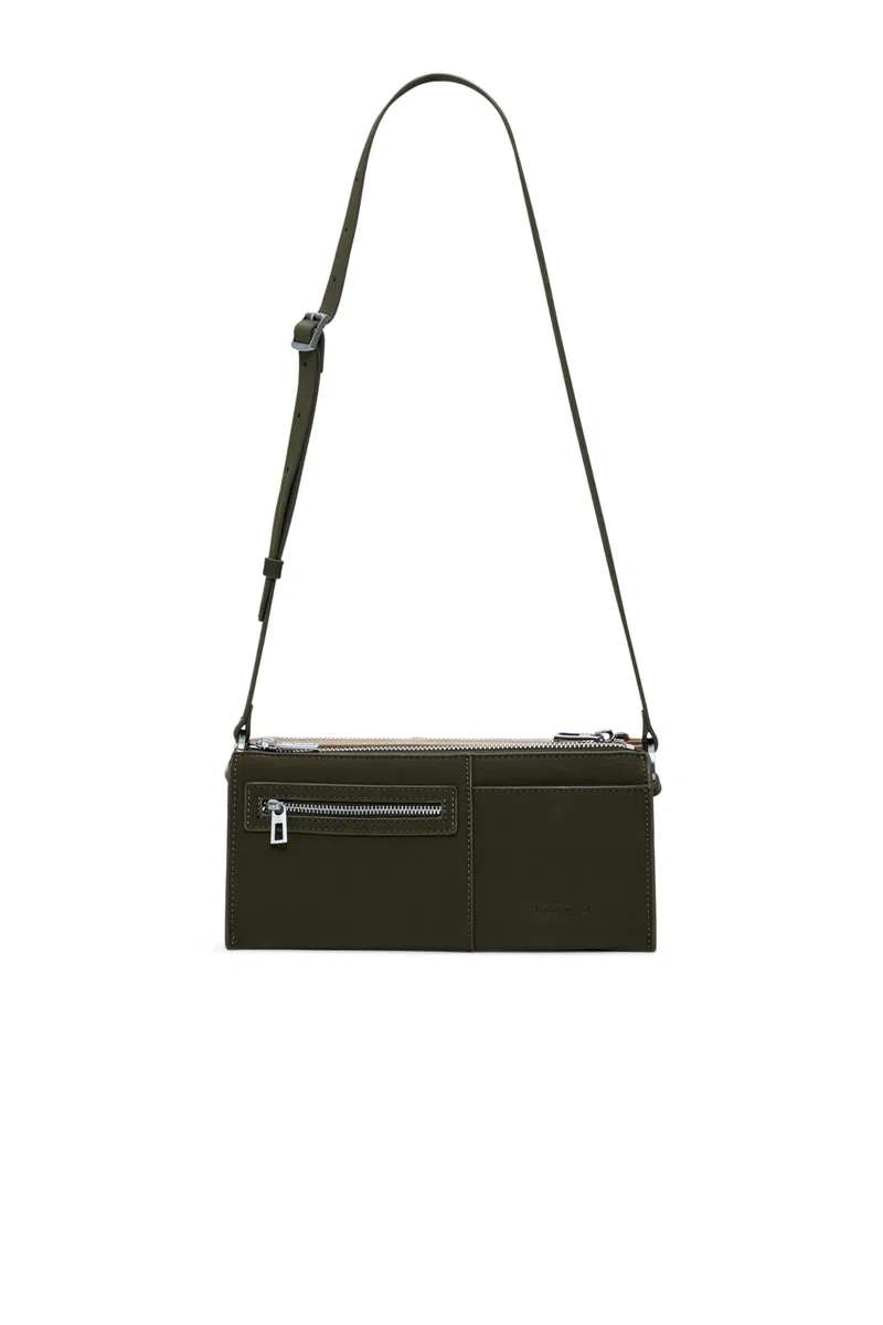 Desigual bolso de hombro bolso bandolera Delta Nova Shoulder Bag Beige arándano