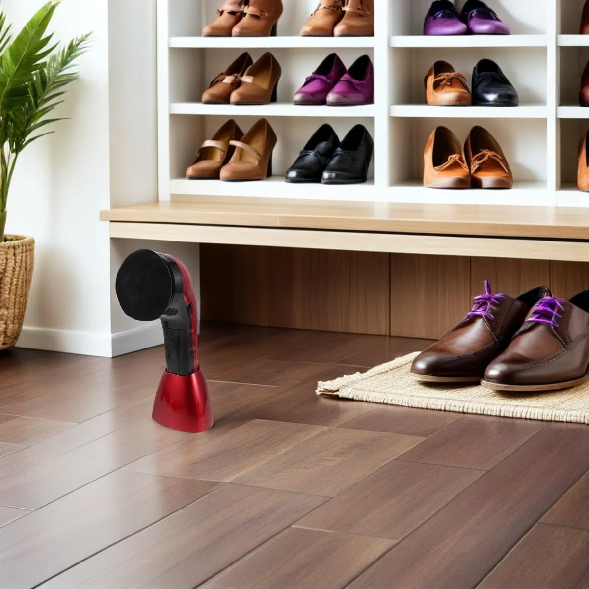 TOPBATHY Kit Eléctrico para Lustrar Zapatos con Cepillo de Limpieza Automático, Limpieza Profunda y Eliminación de Polvo para Zapatillas y Zapatos de Lona en Mantenimiento Diario