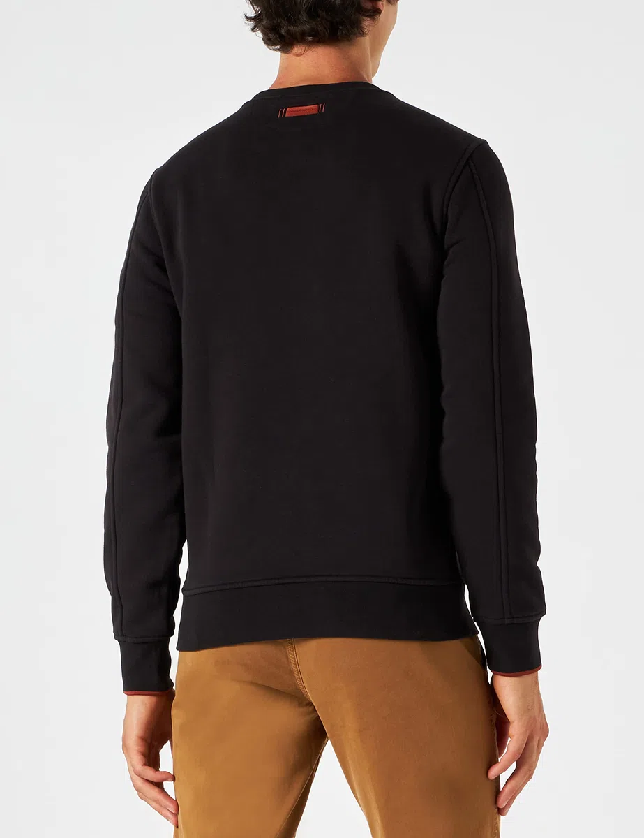 Blauer Felpa Girocollo Sudadera para Hombre