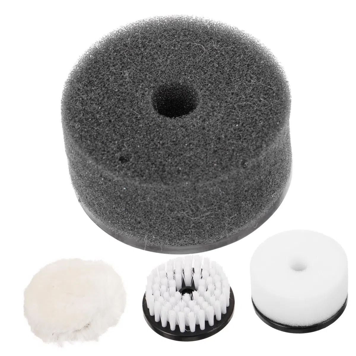 FRCOLOR 3 Series Cepillo De Pulido Juego De Cepillos para Quitar El Polvo Cuidado Limpieza para Aplicador Almohadillas De Pulido Limpiador Pulidores para Gamuza 4 Piezas x 3