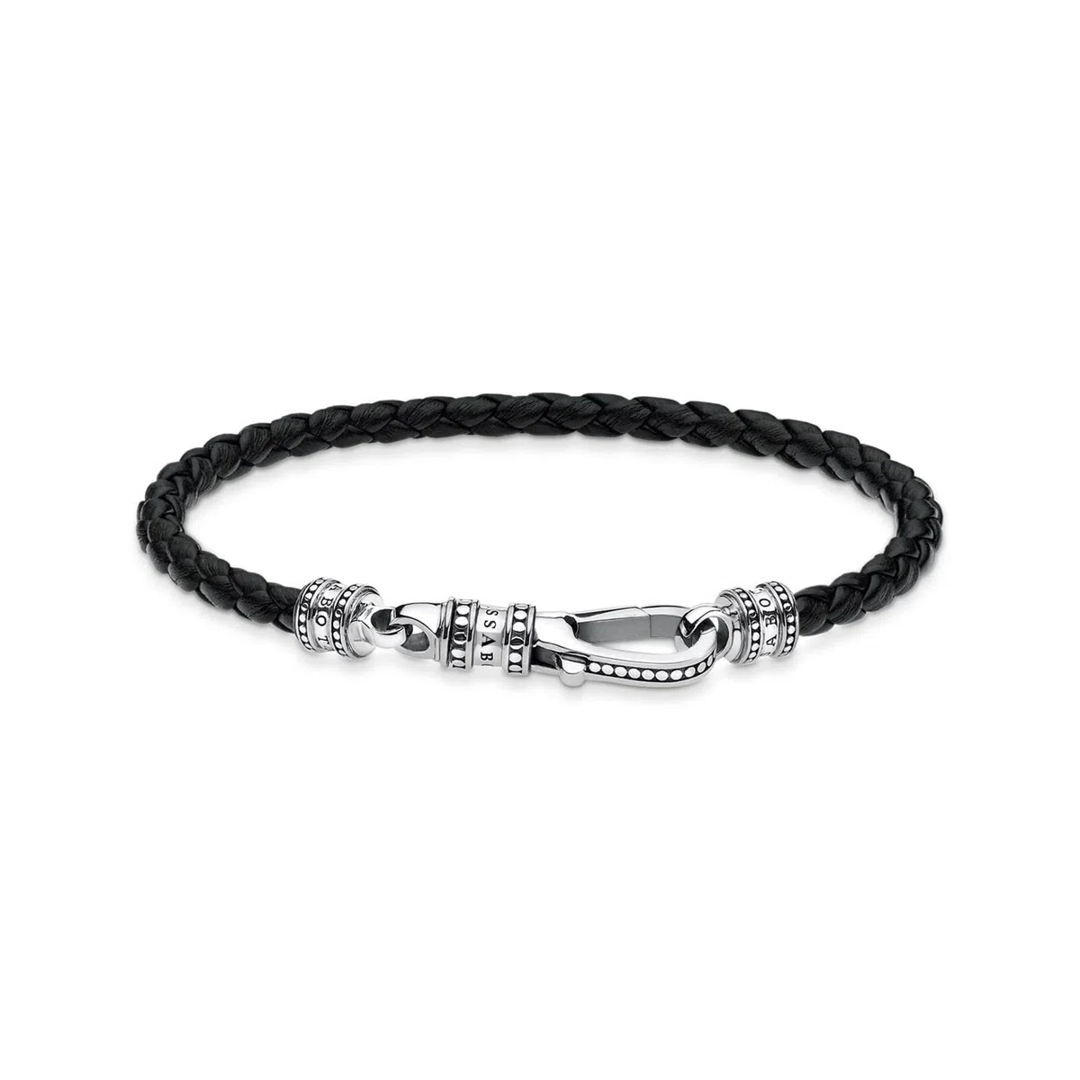 Thomas Sabo Pulsera de Cuero Mosquetón