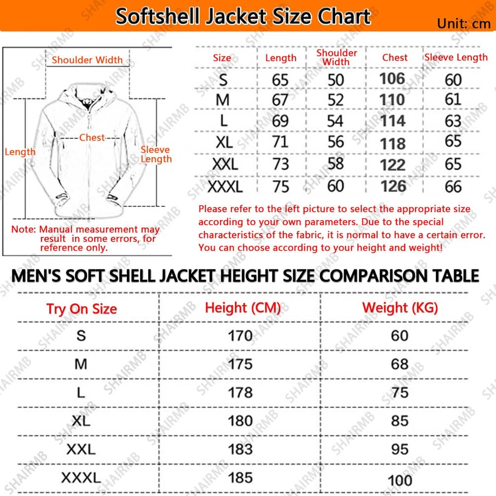Uniformes TáCticos para Hombres, Militar Impermeable Traje de Combate del EjéRcito Conjuntos, Exterior Piel de Tiburon Traje CáLido, Ropa de Caza,D,XL